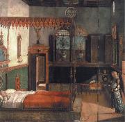 Vittore Carpaccio reve de sainte ursule oil painting on canvas